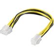 goobay 51358 atx12 p4 pc power cable adapter 4 pin to 8 pin photo