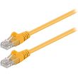 goobay 68610 cat 5e u utp patch cable 025m yellow photo
