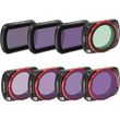 set of 8 filters freewell dji osmo pocket 3 photo