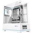 darkflash computer case dy450 pro white with fan photo