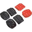 set of flat and curve adhesive mount telesin 3m for gopro gp brk 004 photo