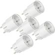 set of 5 shelly plug s mtr gen3 smart outlet black photo