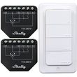 set of 2 blind curtain wifi controllers shelly shutter blu rc button 1 photo
