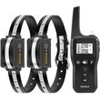 rojeco pd529 1000m dog training collar with 2 collars black photo