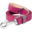 natural leather dog leash waudog w 25mm lgth 122cm pink photo