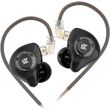 kz edx pro black no mic iem 35 in ear monitor earphones 1dd dynamic hifi bass noise cancelling photo
