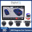 digital iq cam 360� 3d set 4 cameras panoramikis theasis 360o birdview gia othones android photo