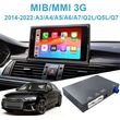 diq ad 9014w cpa wireless carplay android auto box with 2 camera in for audi mod 14 22 with mib mib2 photo