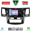 digital iq ssz 12720 cpa 9inc multimedia tablet for toyota hilux mod 2005 2016 photo