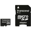 transcend ts32gusdhc10 32gb micro sdhc class 10 premium with adapter photo