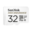 sandisk sdsqqnr 032g gn6ia high endurance 32gb micro sdhc u3 v30 class 10 with adapter photo