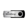 mediarange mr912 64gb usb 20 flash drive black silver photo