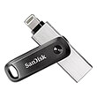 sandisk sdix60n 128g gn6ne ixpand go 128gb usb 30 type a and lightning flash drive photo