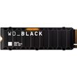 ssd western digital wds400t2xhe sn850x black 4tb with heatsink nvme pcie gen 40 x4 m2 2280 photo