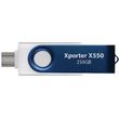 patriot xporter x550 256gb usb 32 flash drive dual interface type a type c ps256gx550aad photo