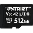 patriot vx series 512gb micro sdxc u3 v30 a2 psf512gvx32mcx photo