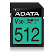 adata asdx512gui3v30s r premier pro sdxc 512gb uhs i u3 v30s class 10 retail photo