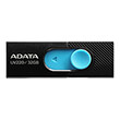 adata auv220 32g rbkbl uv220 32gb usb 20 flash drive black blue photo