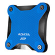 exoterikos skliros adata asd600q 240gu31 cbl portable ssd sd600q 240gb usb 31 blue photo