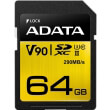 adata premier one sdxc 64gb uhs ii u3 class 10 color box photo