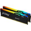 ram kingston fury beast black rgb 128gb2x64gb ddr5 5600mt s cl36 intel amd dual kf556c36bbeak2 12 photo