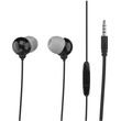 maxell plugz mic in ear earphones black photo