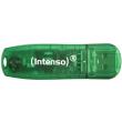 intenso 3502460 rainbow line 8gb usb20 flash memory green photo