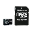 verbatim 44085 premium micro sdxc 128gb uhs i class 10 with adapter photo