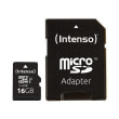 intenso 3423470 16gb micro sdhc uhs i premium class 10 sd adapter photo