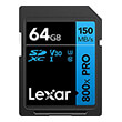 lexar high performance 800x pro 64gb sdxc uhs i c10 u3 v30 blue series lsd0800064g bnnng photo