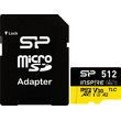 silicon power inspire 512gb micro sdxc uhs i class 10 sd adapter sp512gbstxla2v1nsp photo