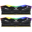ram teamgroup t force delta rgb 32gb 2x16gb ddr5 6400mhz cl32 intel amd ff3d532g6400hc32adc01 photo