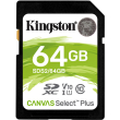 kingston sds2 64gb 64gb sdxc canvas select plus 100r c10 uhs i u1 v10 photo