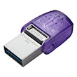 kingston dtduo3cg3 256gb datatraveler microduo 3c gen 3 256gb usb32 type c type a flash drive photo