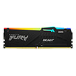 ram kingston fury beast black rgb 8gb ddr5 6000mhz cl30 xmp kf560c30bba 8 photo