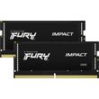 ram kingston fury impact 32gb 2x16gb so dimm ddr5 6000mt s cl38 dual kit kf560s38ibk2 32 photo