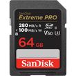 sandisk sdsdxep 064g gn4in extreme pro 64gb sdxc 280mb s uhs ii v60 u3 class 10 photo
