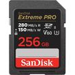 sandisk sdsdxep 256g gn4in extreme pro 256gb sdxc 280mb s uhs ii v60 u3 class 10 photo