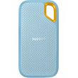 sandisk sdssde61 4t00 g25b extreme portable ssd v2 4tb usb 32 gen2 type a type c sky blue photo