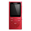 sony nw e394r mp3 player 8gb red photo