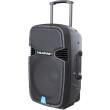 blaupunkt pa15 fm bluetooth karaoke speaker black photo