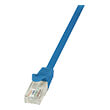 logilink cp1066u cat5e u utp patch cable econline 3m blue photo