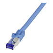 logilink c6a036s cat6a s ftp ultraflex patch cable 1m blue photo