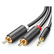 cable audio 35mm m 2xrca m 15m ugreen av116 10583 photo