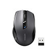 mouse wireless 24 ghz amp bluetooth ugreen mu006 black gray 90855 photo