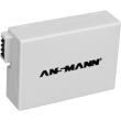 ansmann battery for canon eos 550d 600d lp e8 1000mah 74v photo