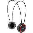 crypto hp 100 on ear headphone black red photo crypto hp 100 on ear headphone black red photo