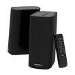 creative t100 compact hi fi 20 desktop speakers black photo