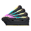 ram corsair cmh64gx4m4e3200c16 vengeance rgb pro sl black 64gb 4x16gb ddr4 3200mhz quad kit photo