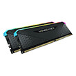 ram corsair cmg64gx4m2d3600c18 vengeance rgb rs 64gb 2x32gb ddr4 3600mhz dual kit photo